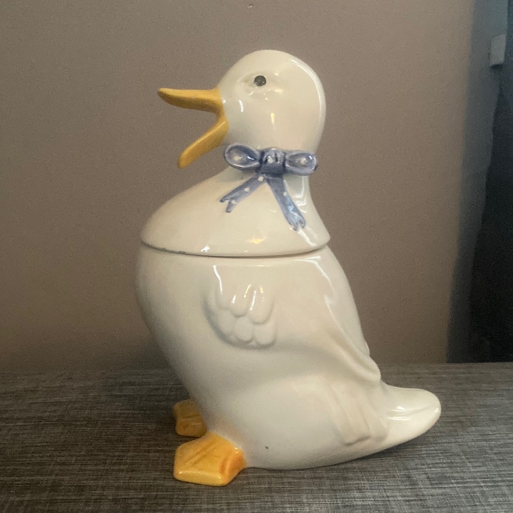 Vintage, Duck Cookie Jar